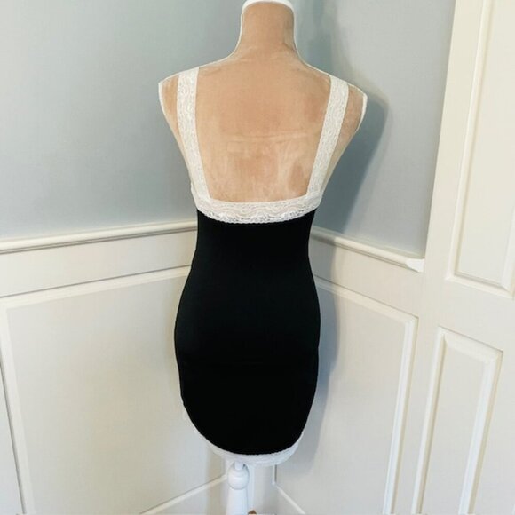 Tiger Mist Bodycon Lingerie Coquette Slip Dress Lace Size Medium - Picture 5 of 7